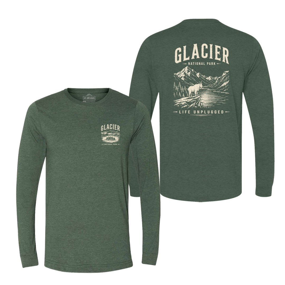GLACIER NATIONAL PARK Long Sleeve T-Shirt