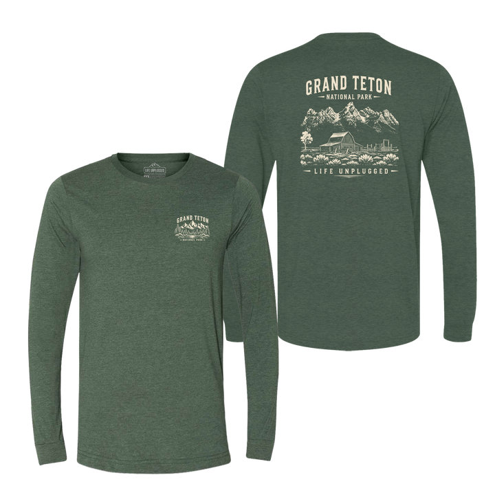 GRAND TETON NATIONAL PARK Long Sleeve T-Shirt