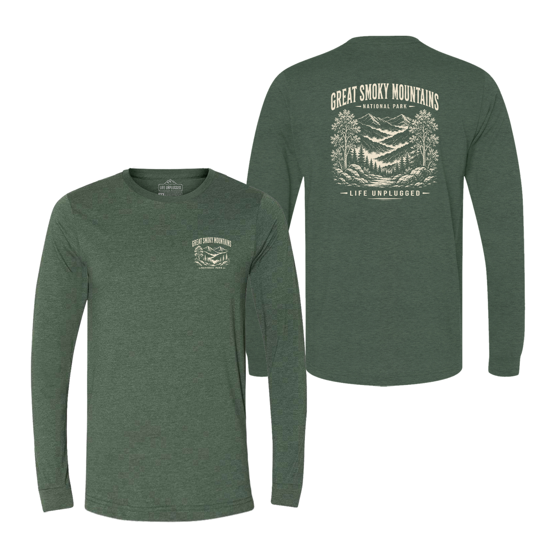 GREAT SMOKY MOUNTAINS NATIONAL PARK Long Sleeve T-Shirt
