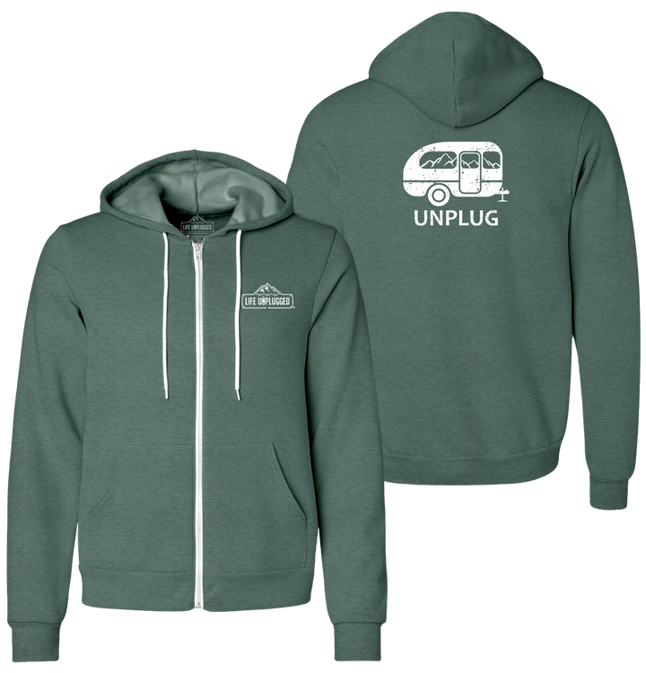 CAMPER Supersoft Midweight Zip Up Hoodie