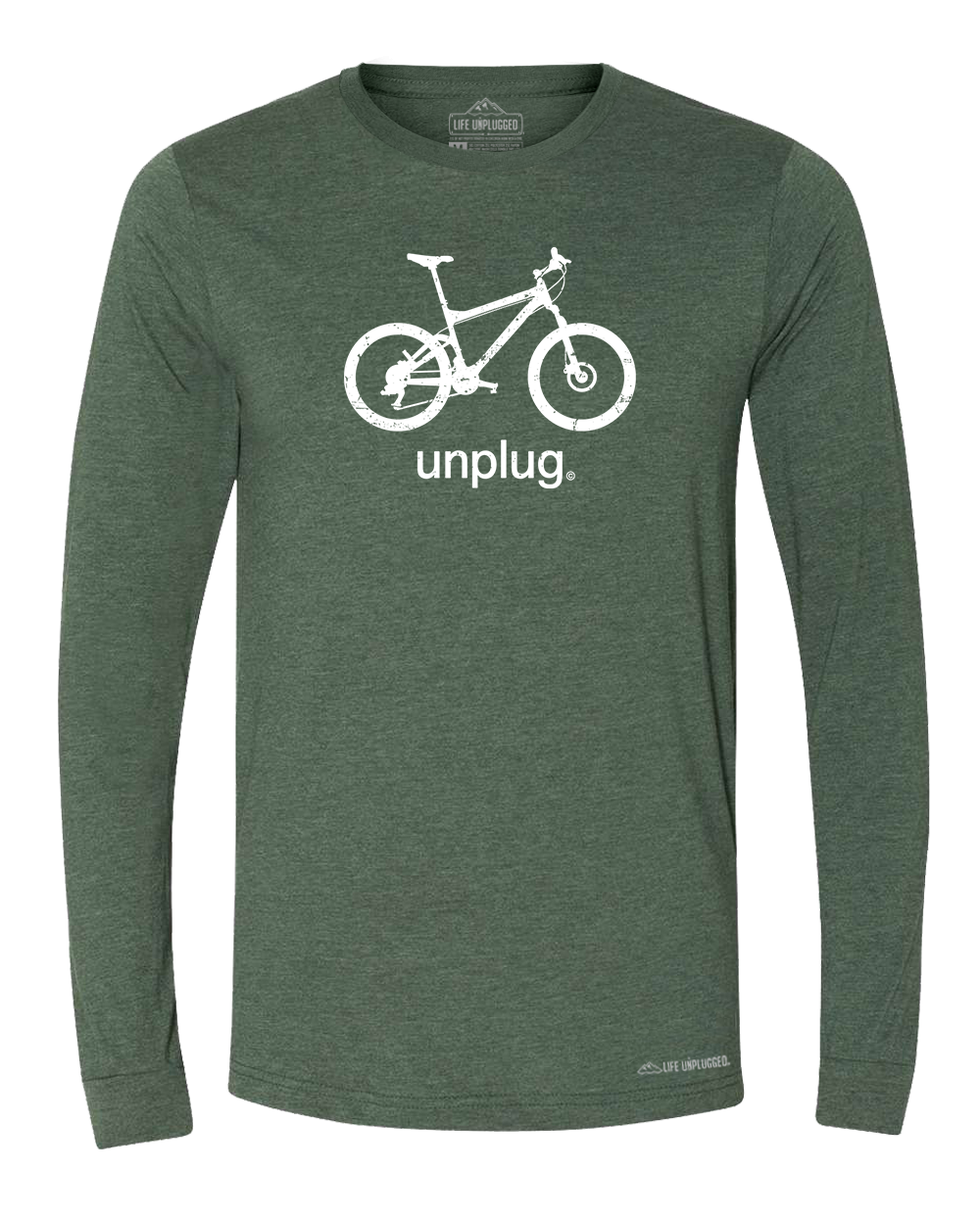 Mountain Bike Premium Polyblend Long Sleeve T-Shirt