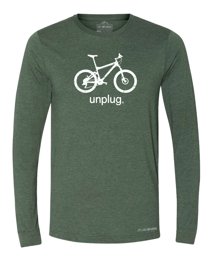 Mountain Bike Premium Polyblend Long Sleeve T-Shirt