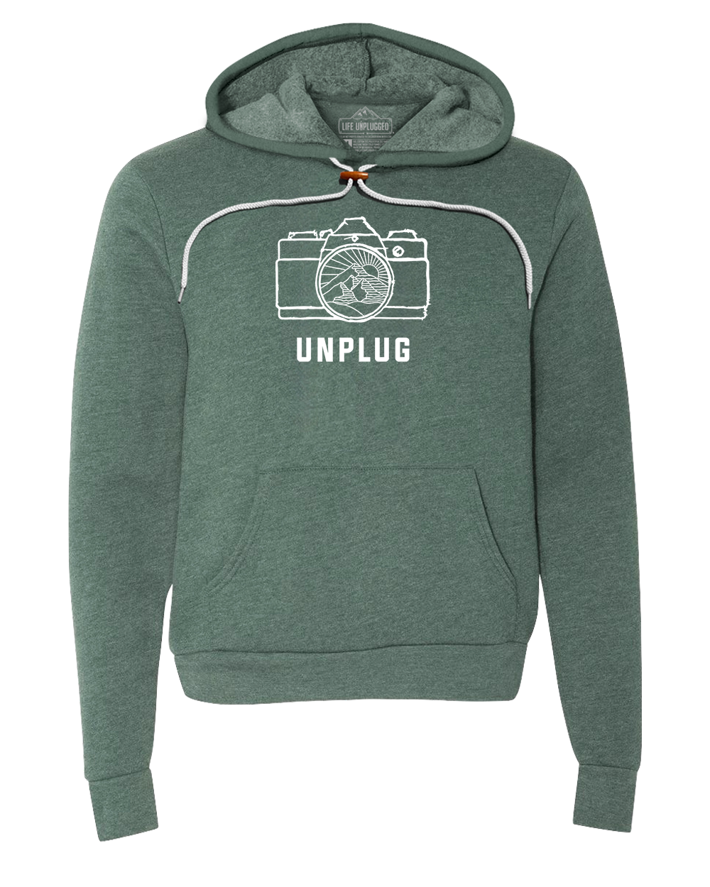 Camera Mountain Lens Premium Super Soft Hooded Sweatshirt - Life Unplugged