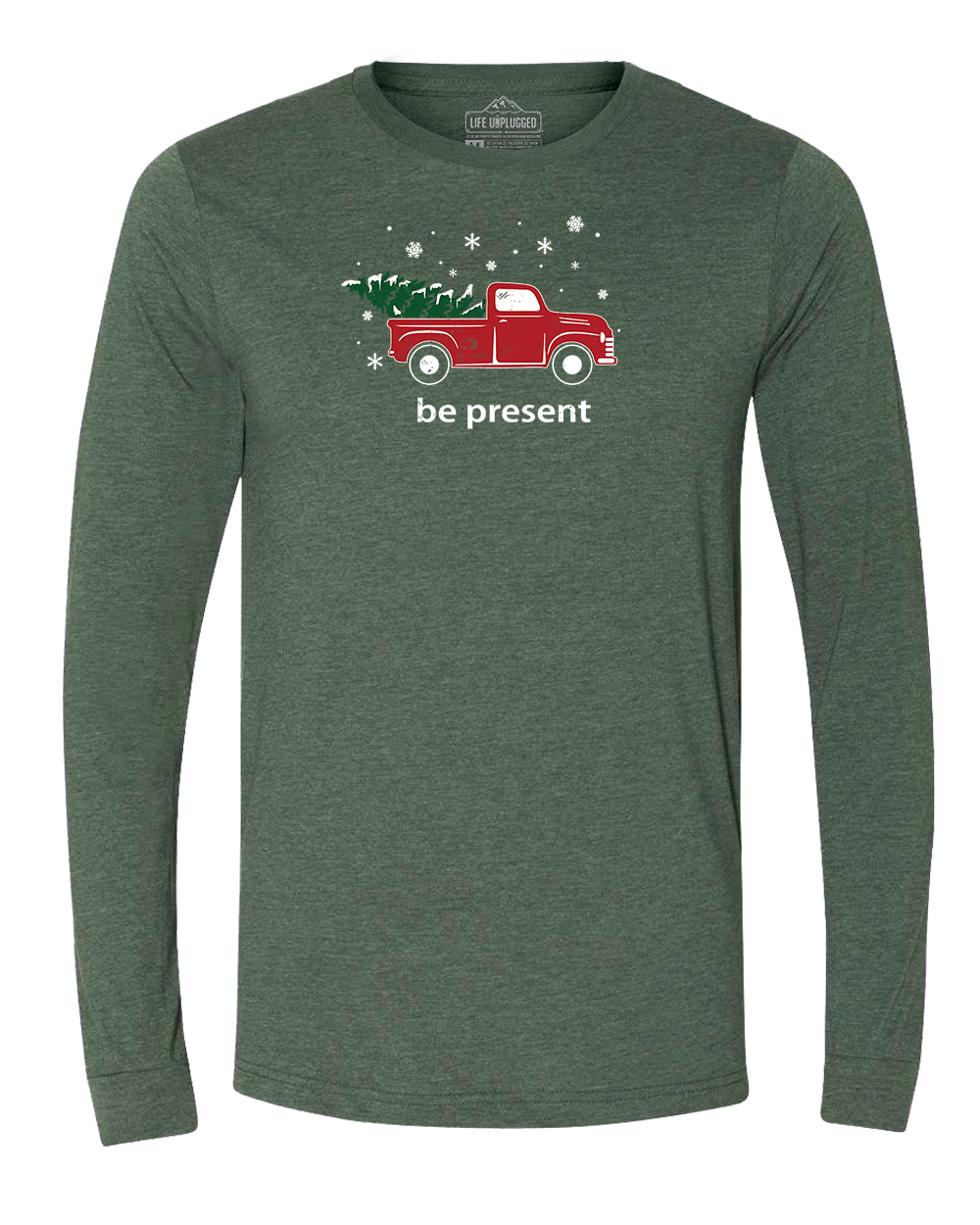 Christmas Tree Truck Long Sleeve T-Shirt