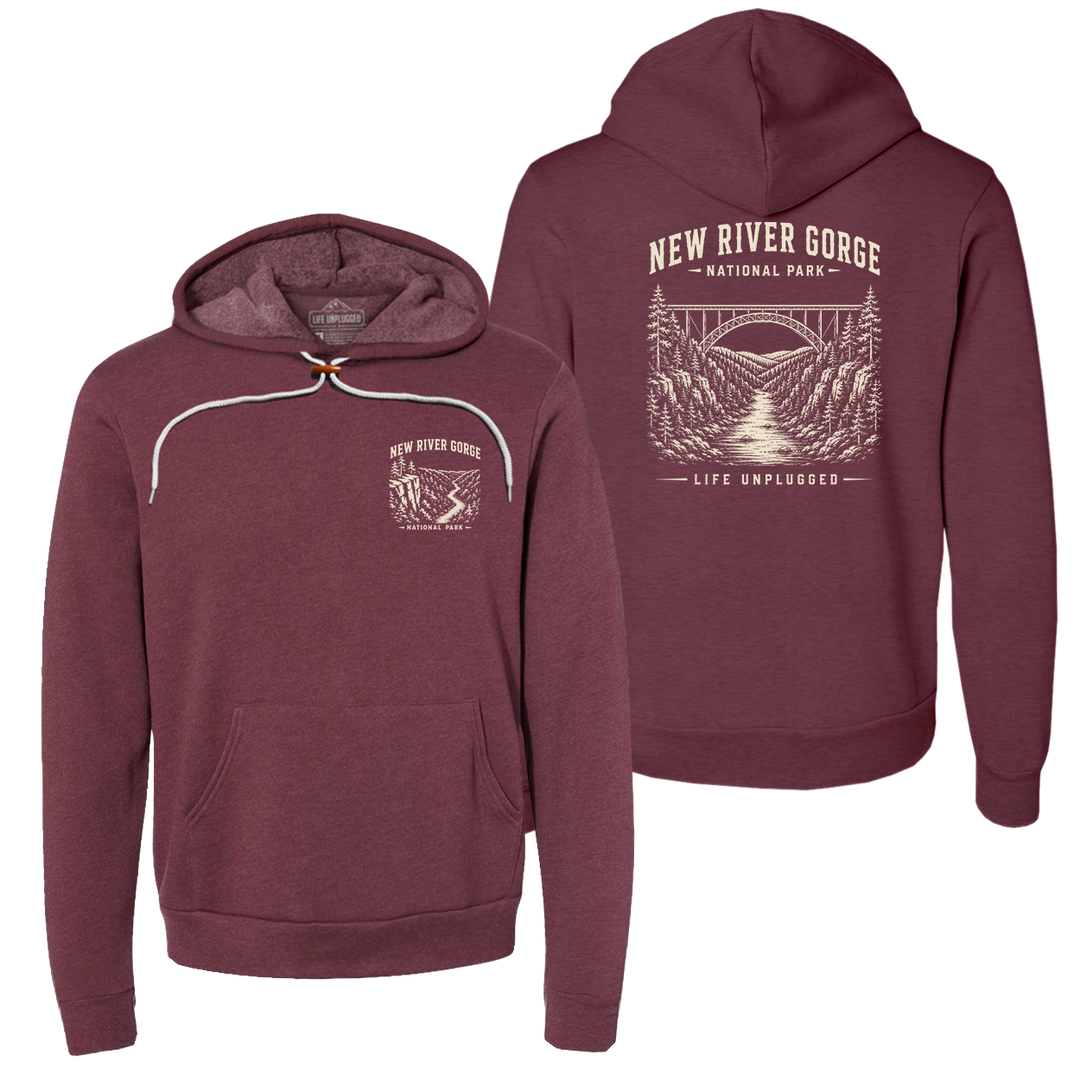 NEW RIVER GORGE NATIONAL PARK Super Soft Hoodie