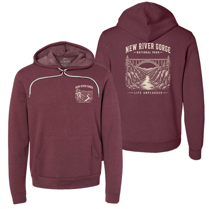 NEW RIVER GORGE NATIONAL PARK Super Soft Hoodie