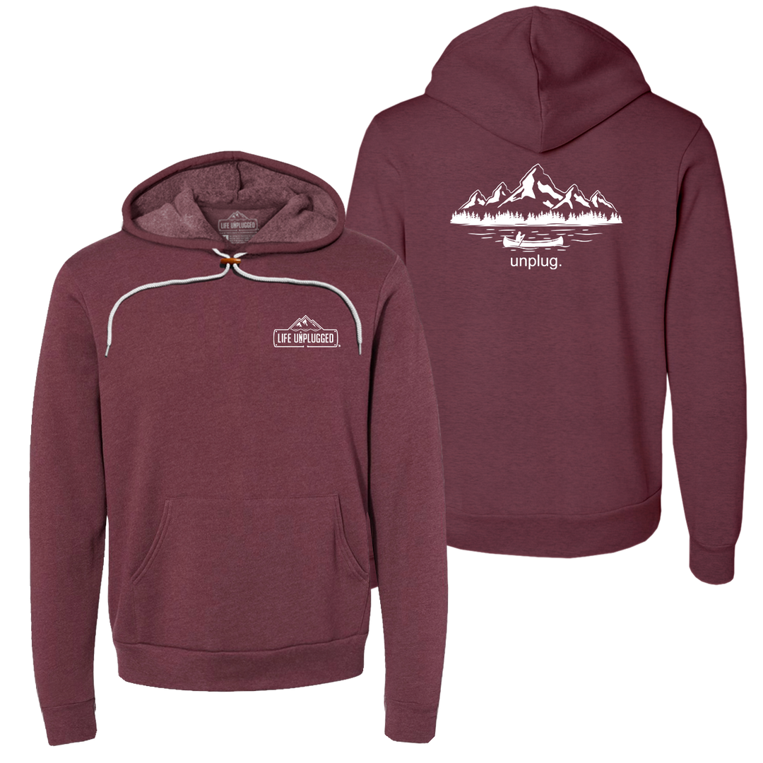 Canoeing In The Mountains Super Soft Hoodie