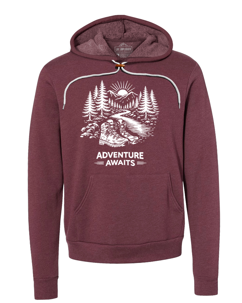 ADVENTURE AWAITS Super Soft Hoodie