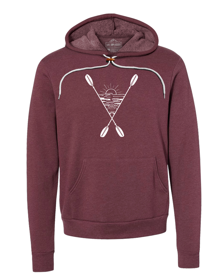 Kayaking Into The Sunset Super Soft Hoodie