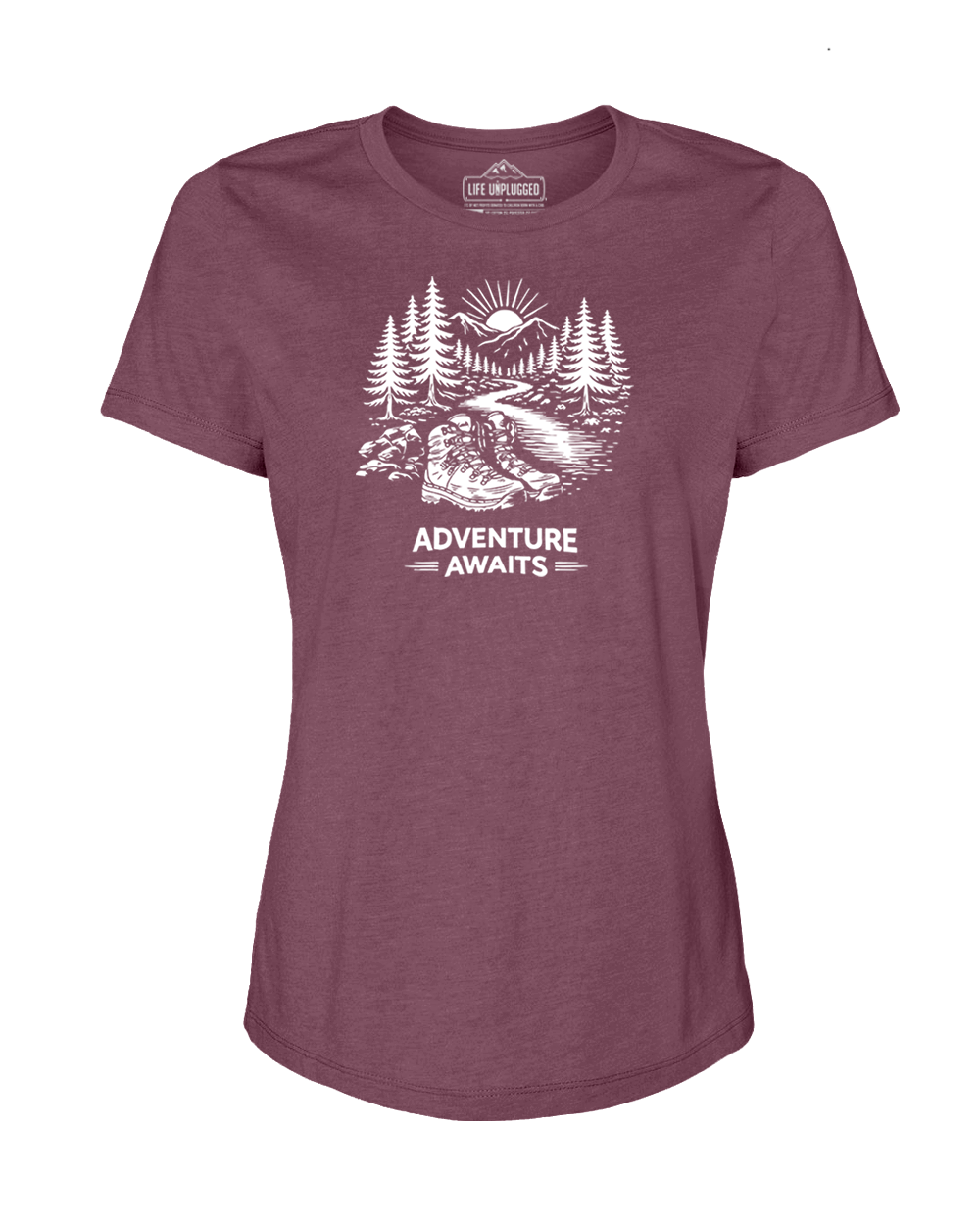 ADVENTURE AWAITS Women's T-Shirt