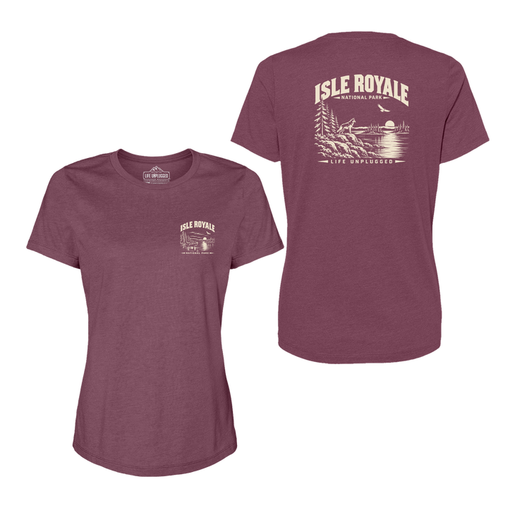 ISLE ROYALE NATIONAL PARK Women's T-Shirt