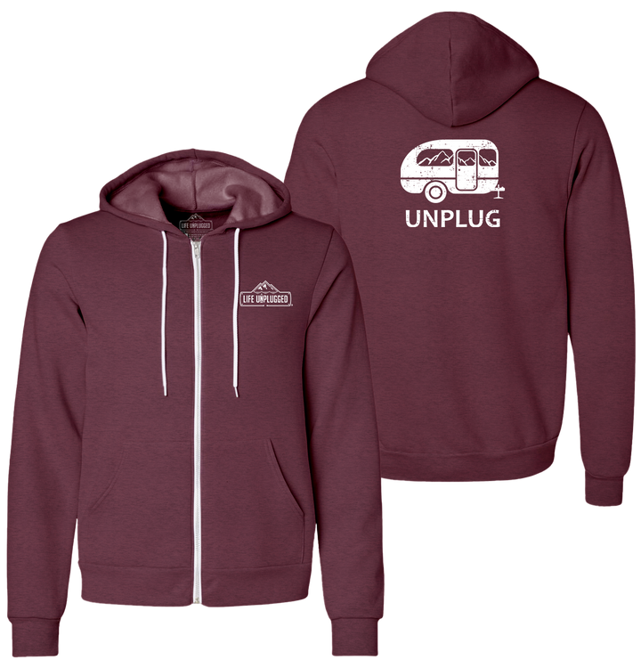 CAMPER Supersoft Midweight Zip Up Hoodie