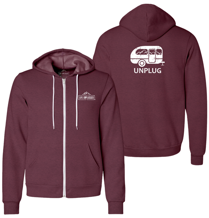 CAMPER Supersoft Midweight Zip Up Hoodie