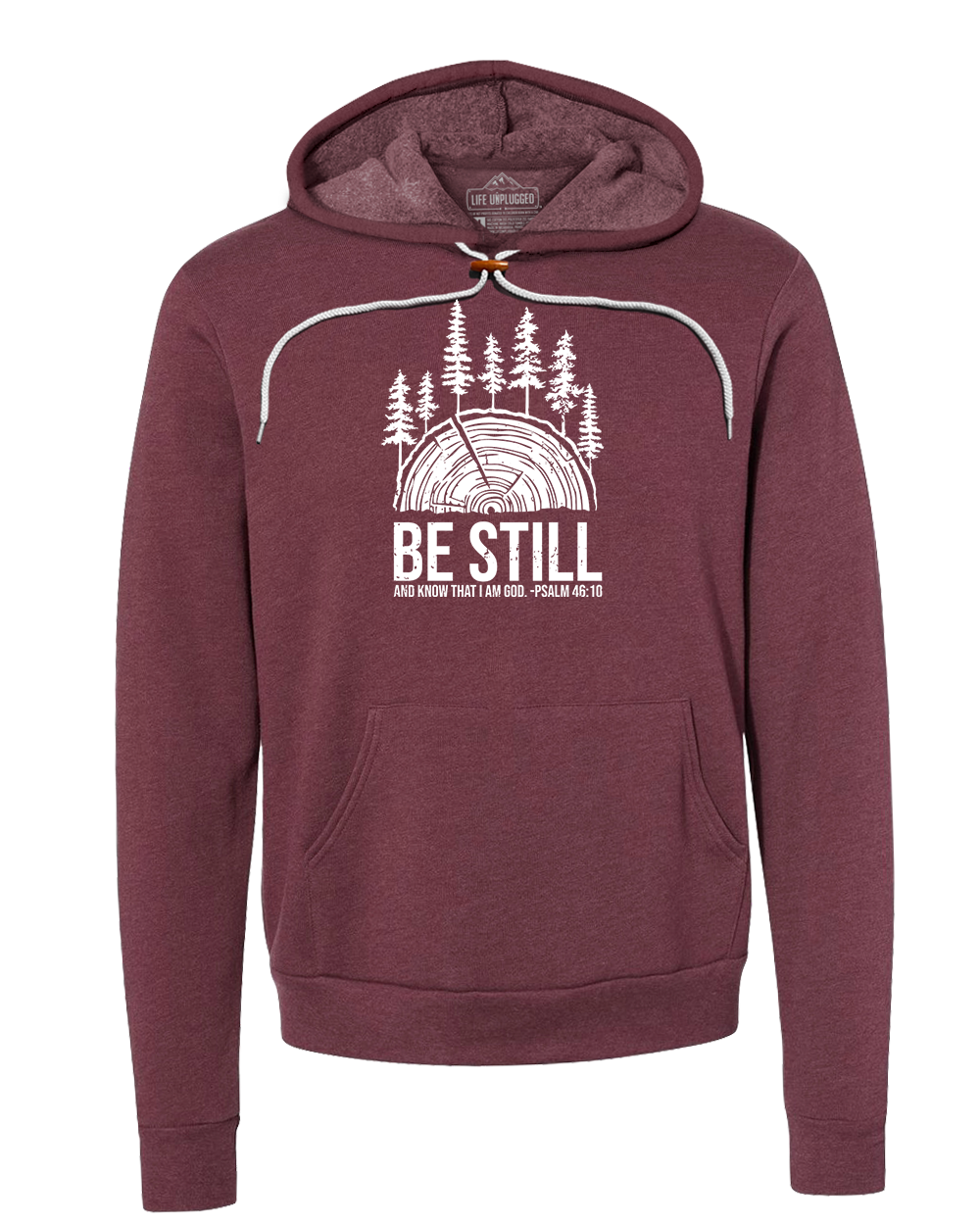 BE STILL IN THE WOODS Super Soft Hoodie