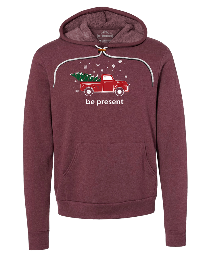 Christmas Tree Truck Super Soft Hoodie