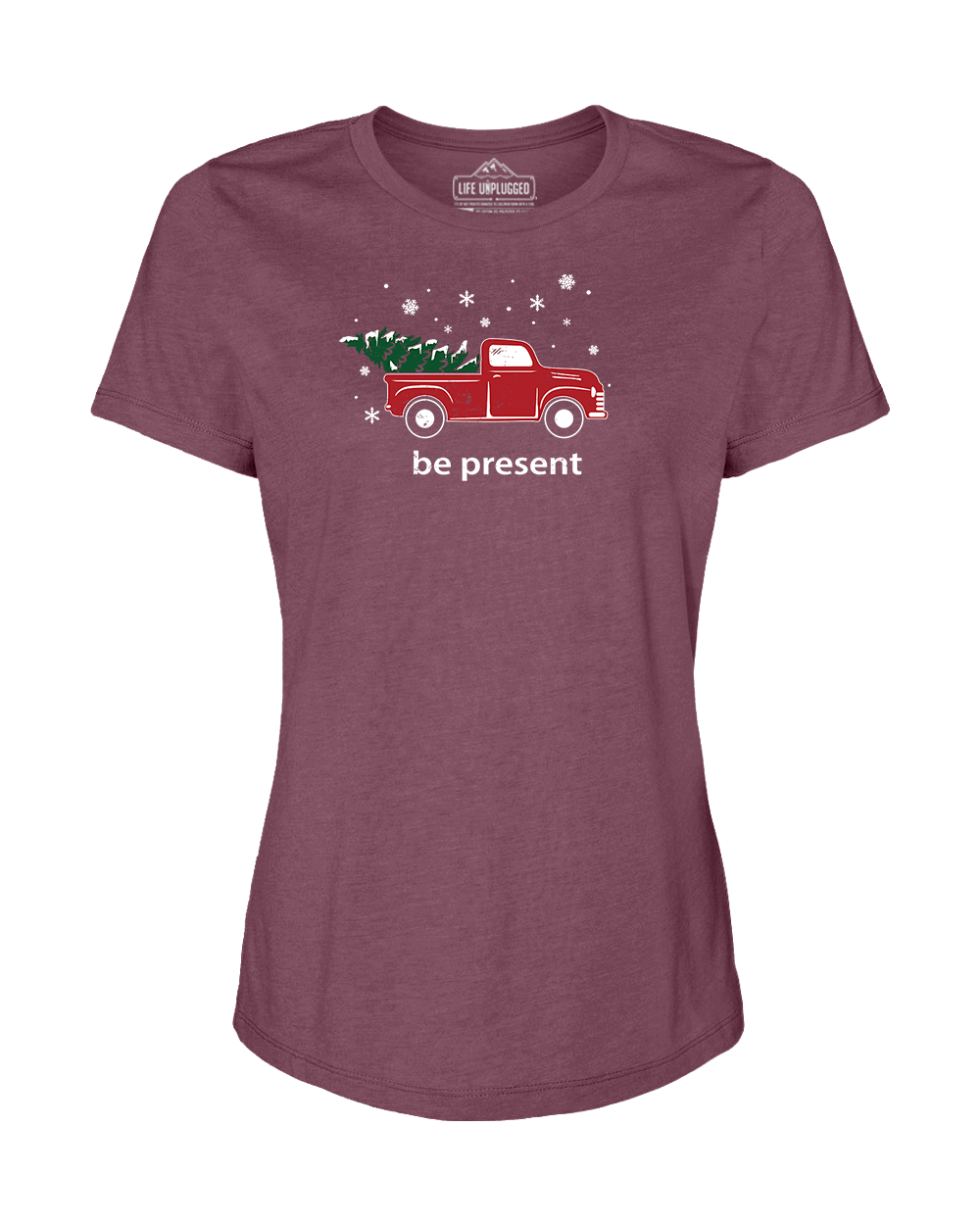 Christmas Tree Truck Women's T-Shirt