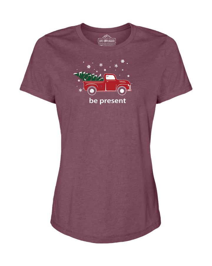 Christmas Tree Truck Women's T-Shirt