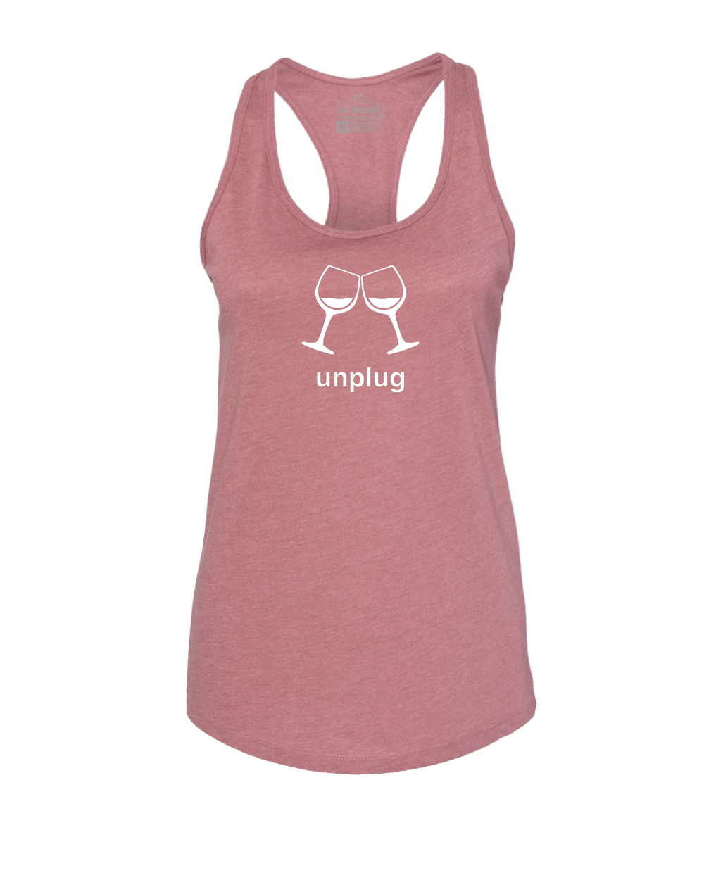 Wine Glass Women's Racerback Tank Top