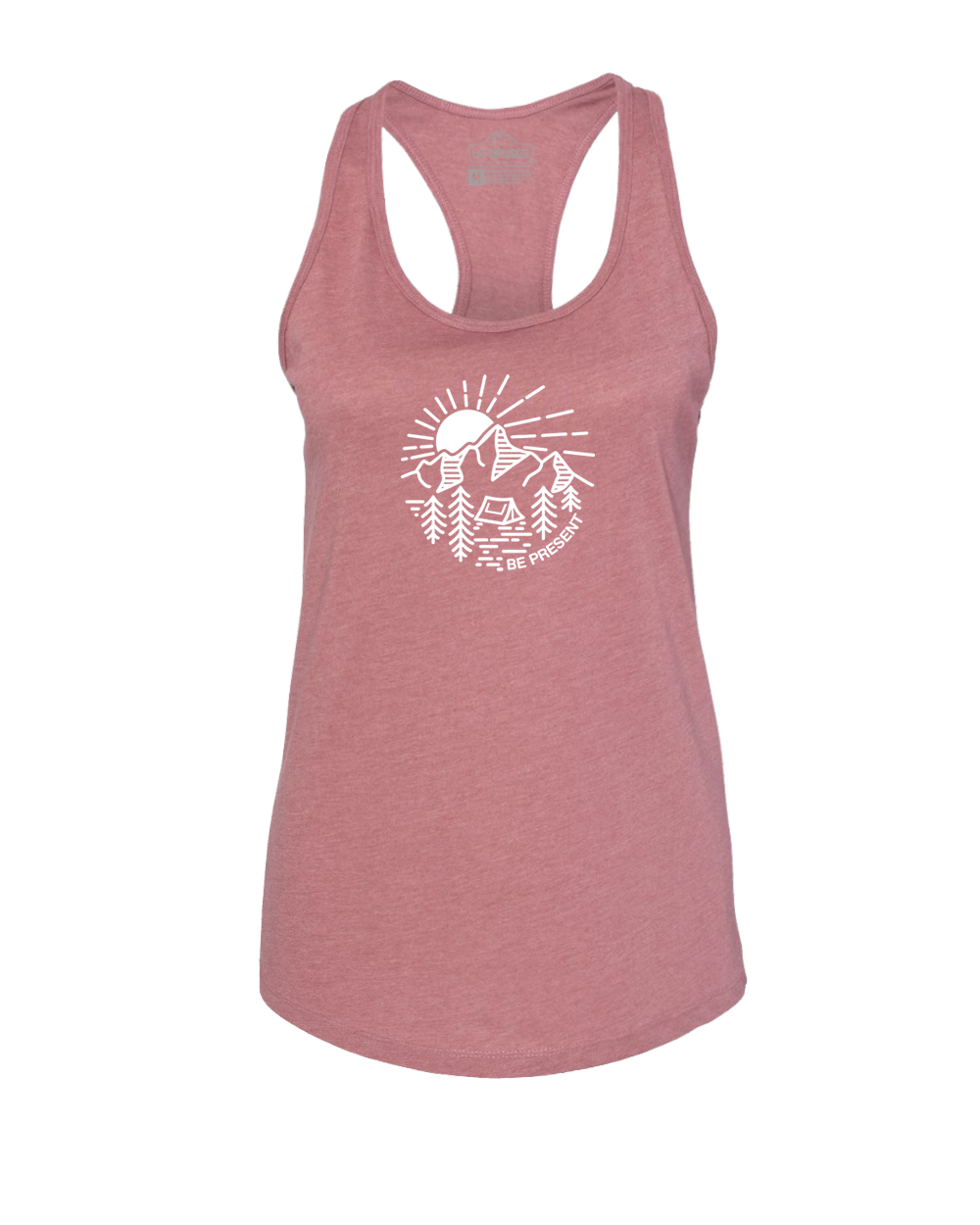 Mountain Sunset Women's Racerback Tank Top