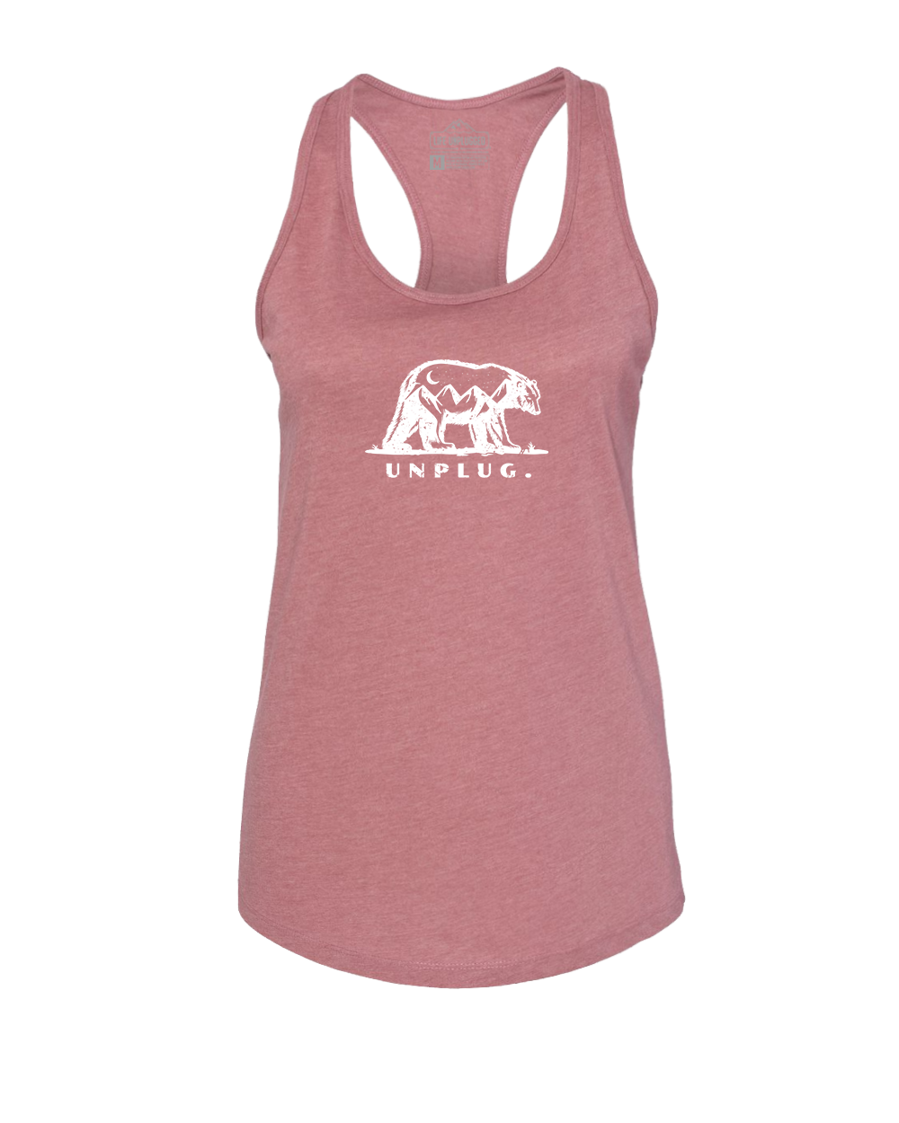 BEAR MOUNTAIN SCENE Women's Racerback Tank Top