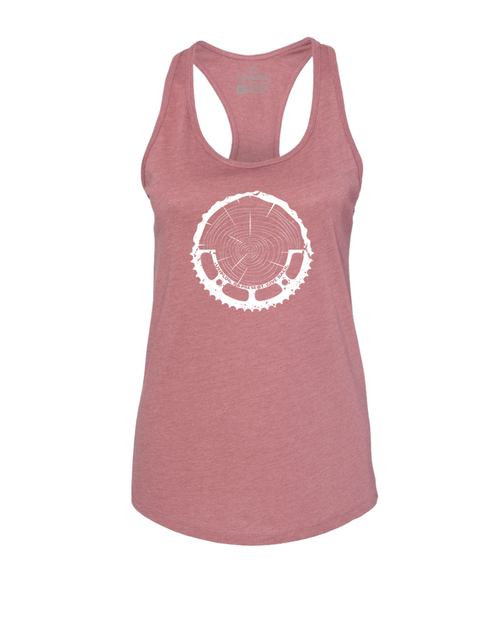 Tree Rings Chainring Women's Racerback Tank Top