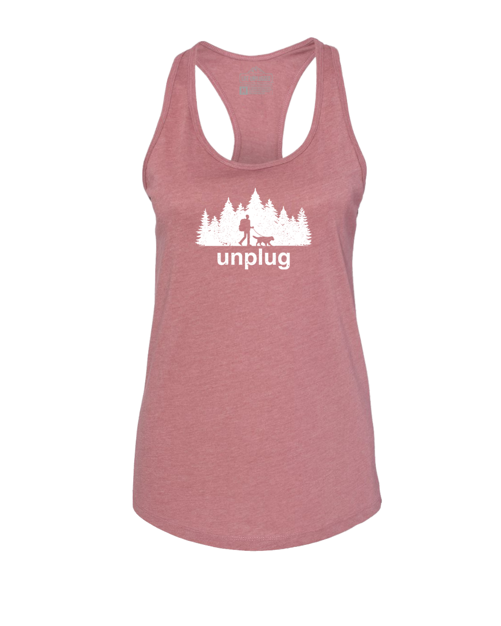 Dog Walks in the Woods Women's Racerback Tank Top