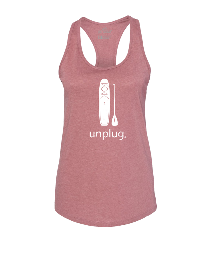 Stand Up Paddle Board Women's Racerback Tank Top