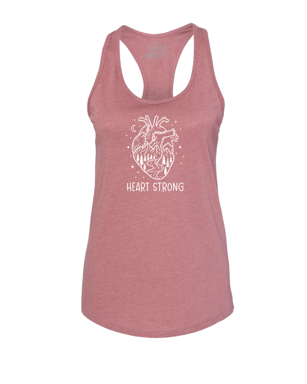 HEART STRONG Women's Racerback Tank Top