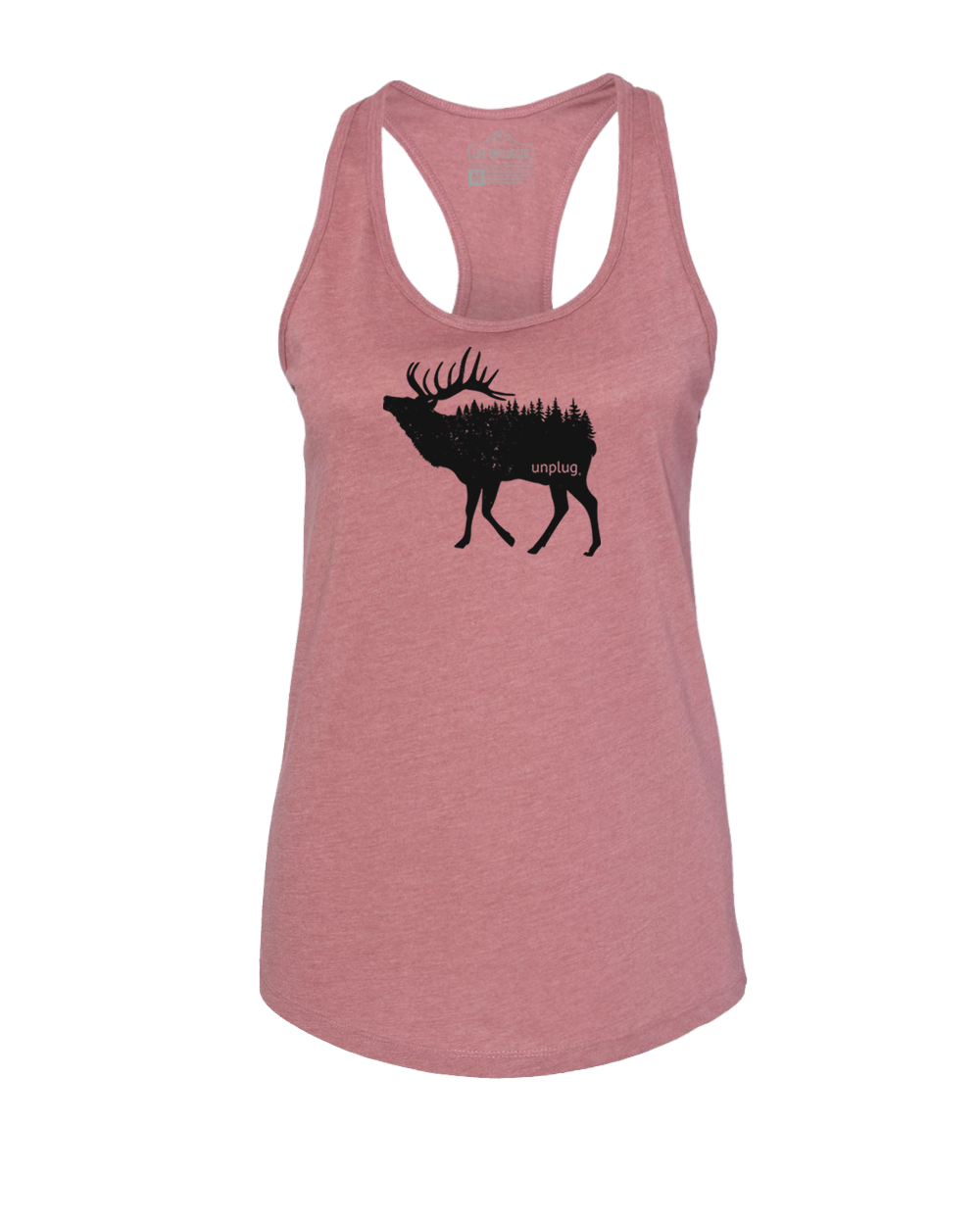 Elk In The Trees Women's Racerback Tank Top
