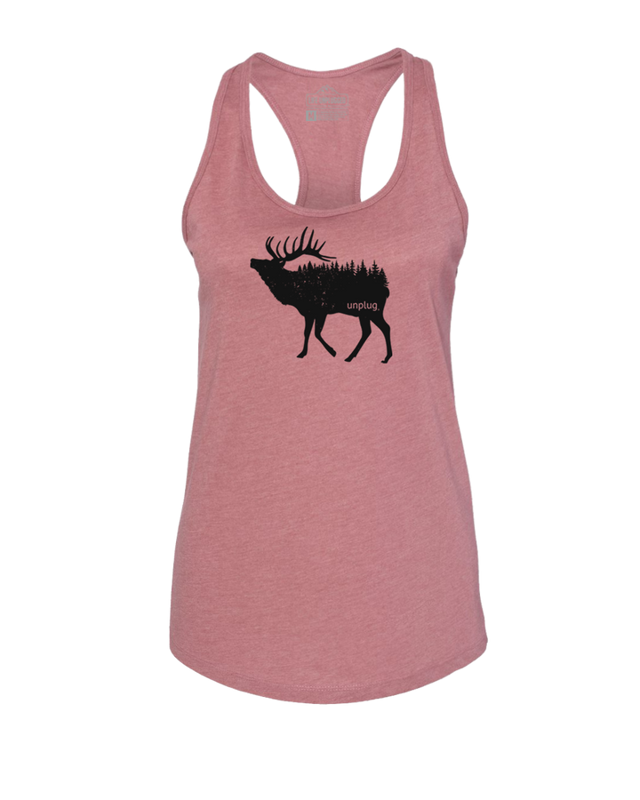 Elk In The Trees Women's Racerback Tank Top