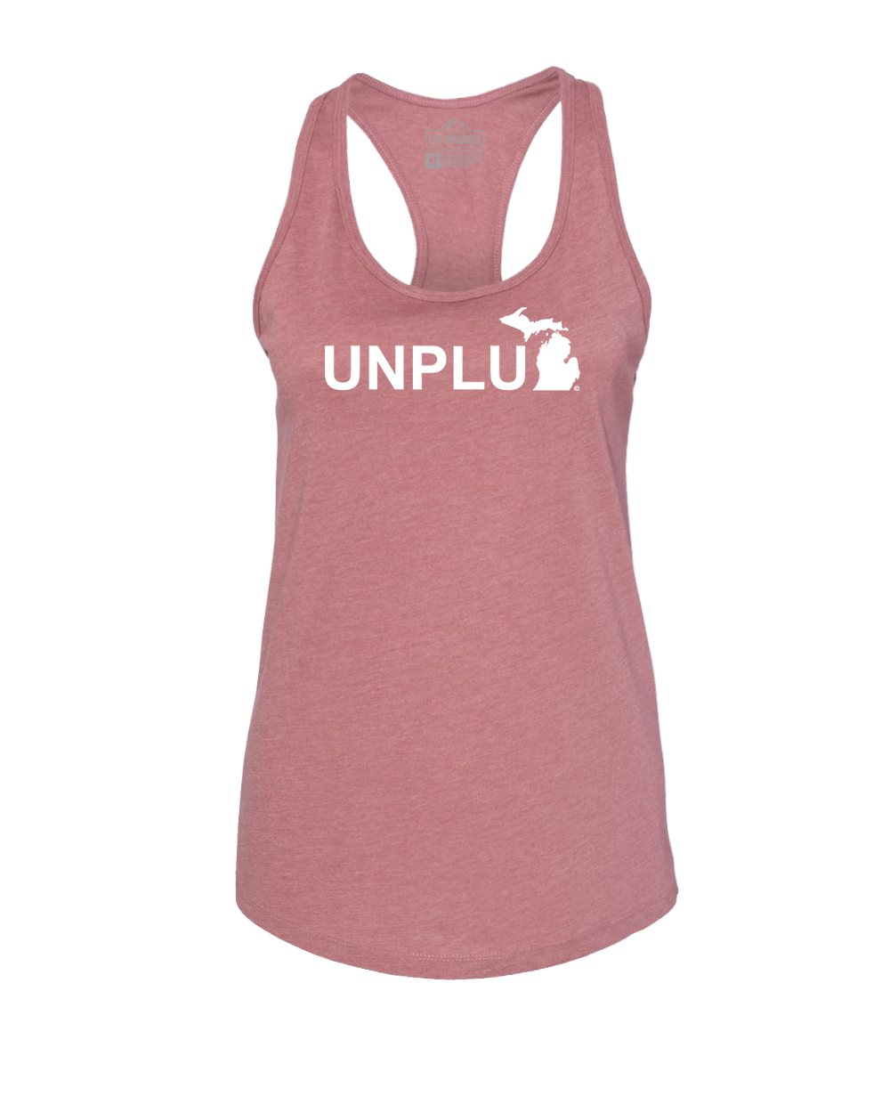 Unplug (MI) Women's Racerback Tank Top
