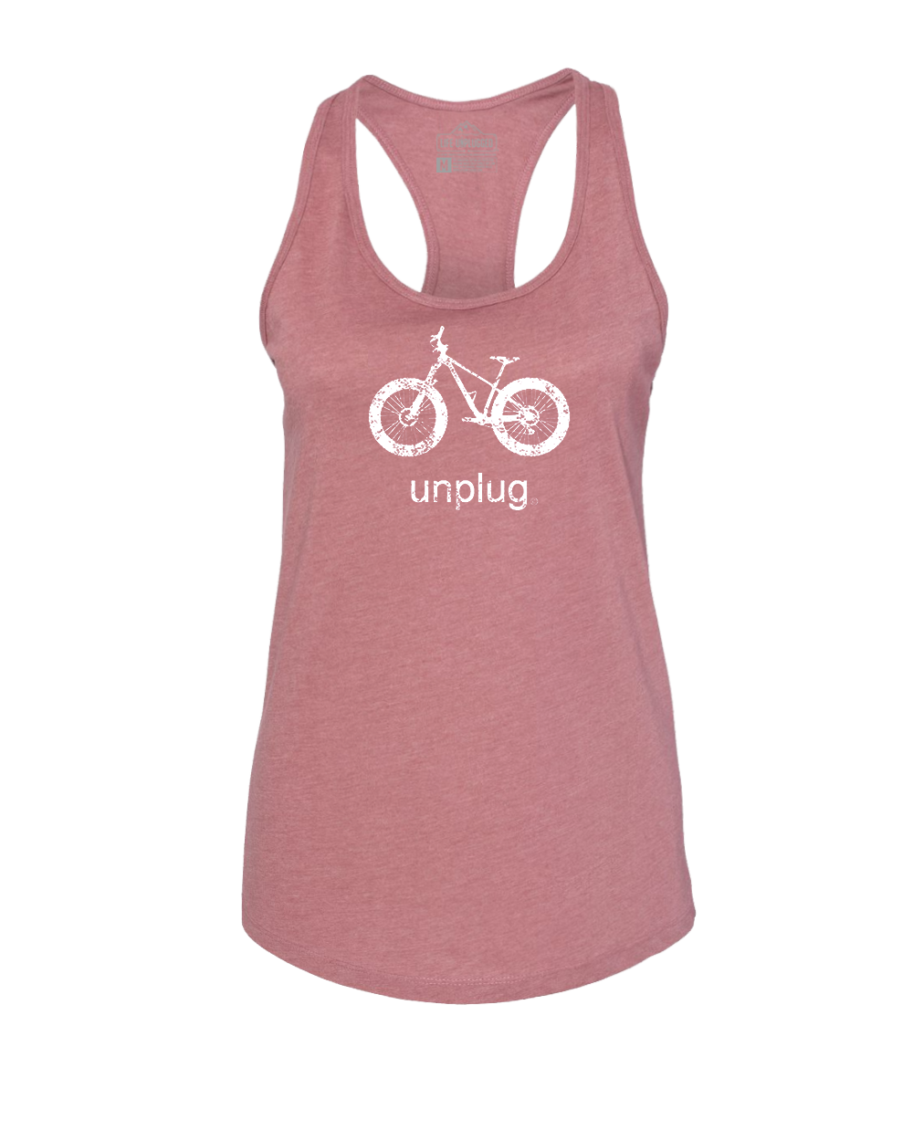 Fat Tire Bike Women's Racerback Tank Top