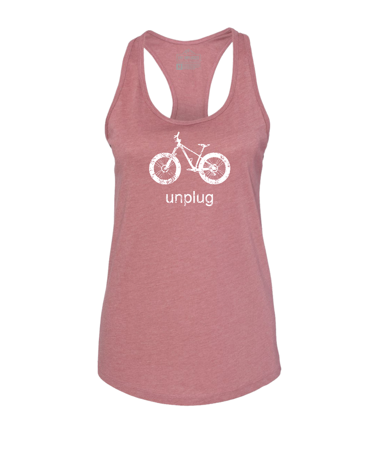 Fat Tire Bike Women's Racerback Tank Top