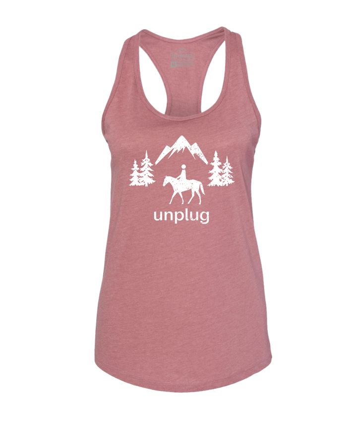 Horseback Riding Women's Racerback Tank Top