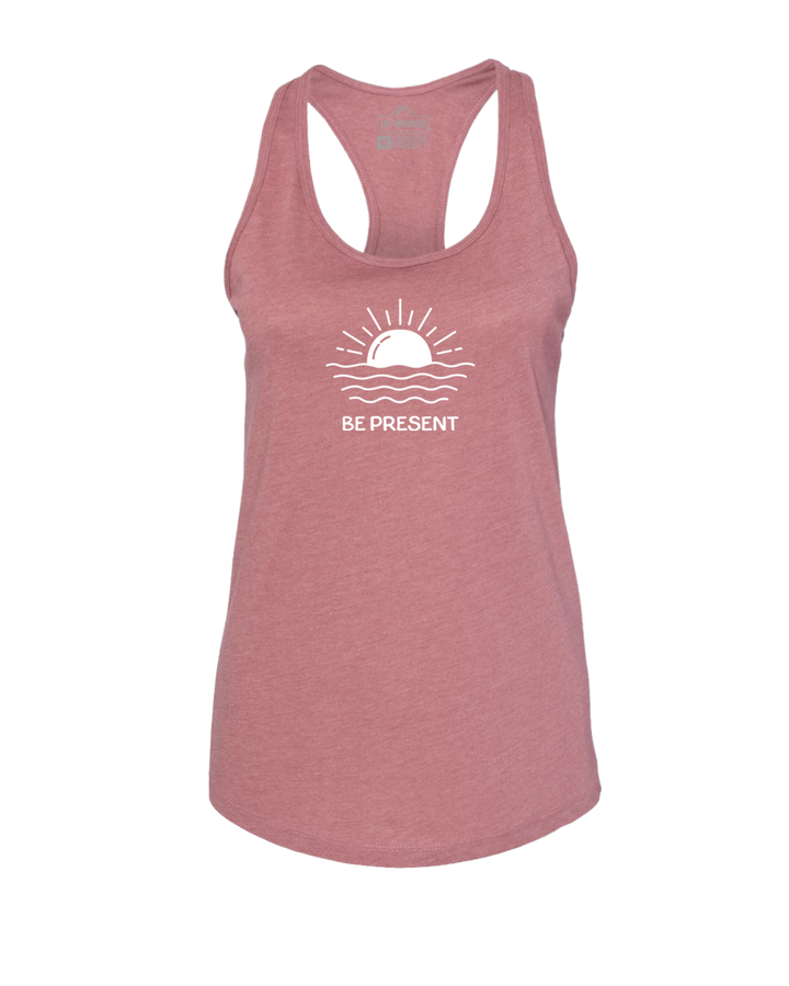 Ocean Sunset Women's Racerback Tank Top