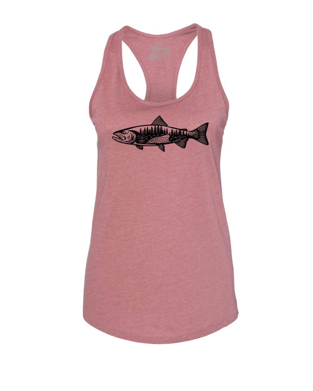 WOODLAND TROUT Women's Racerback Tank Top