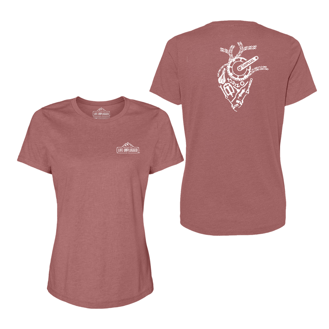 Anatomical Heart (Bicycle Parts) Women's T-Shirt