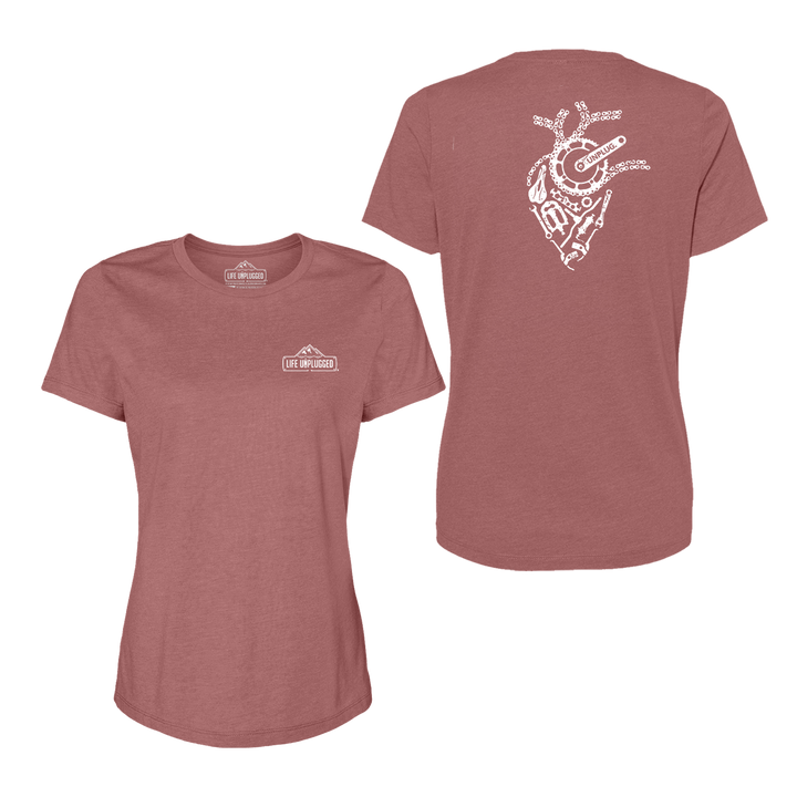 Anatomical Heart (Bicycle Parts) Women's T-Shirt
