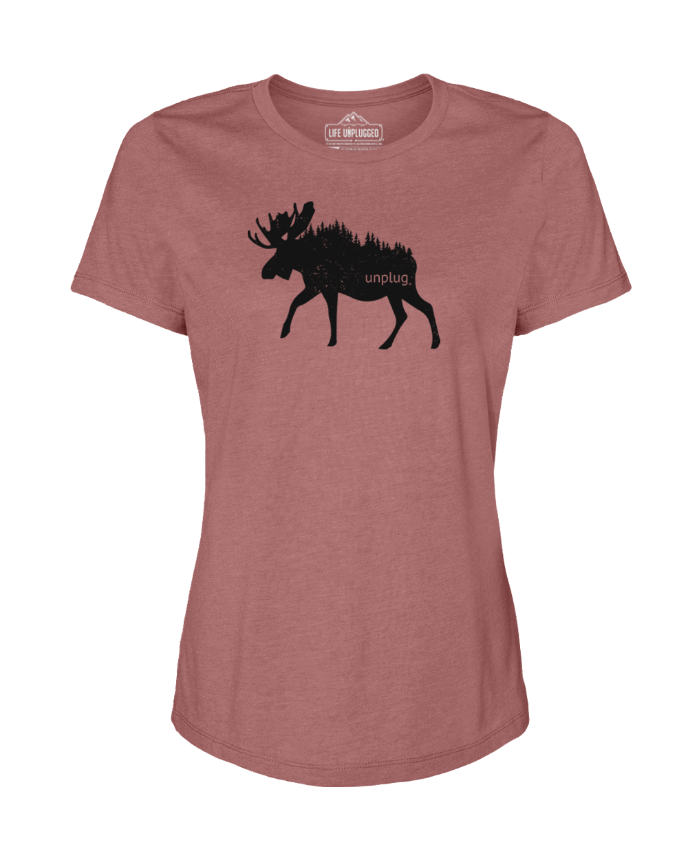Moose In The Trees Women's T-Shirt