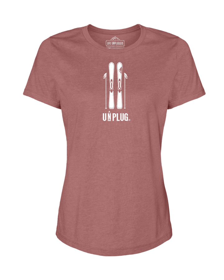 Skiing Women's T-Shirt