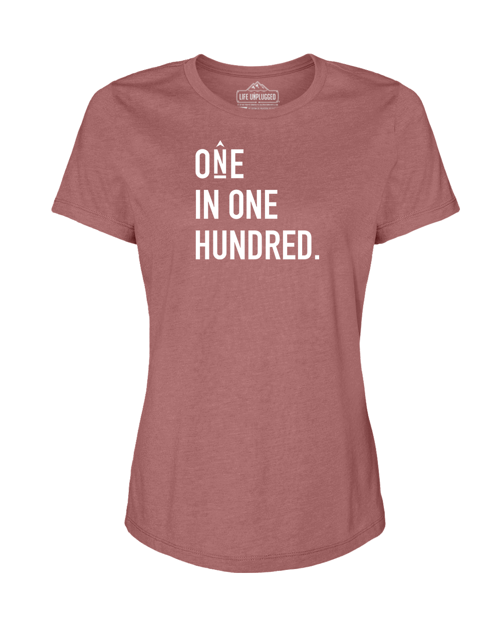 One in One Hundred Stacked Women's T-Shirt
