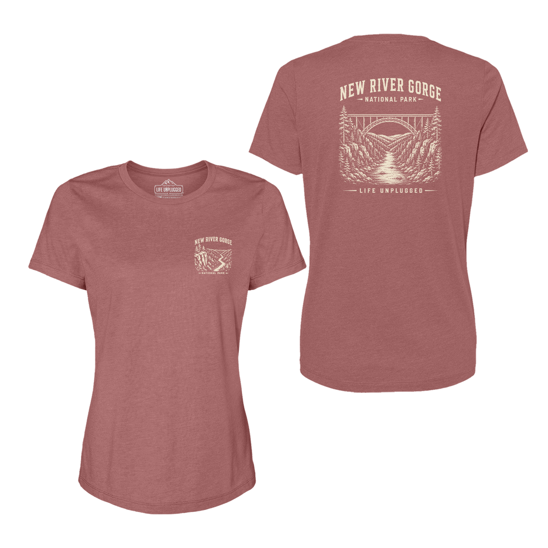 NEW RIVER GORGE NATIONAL PARK Women's T-Shirt