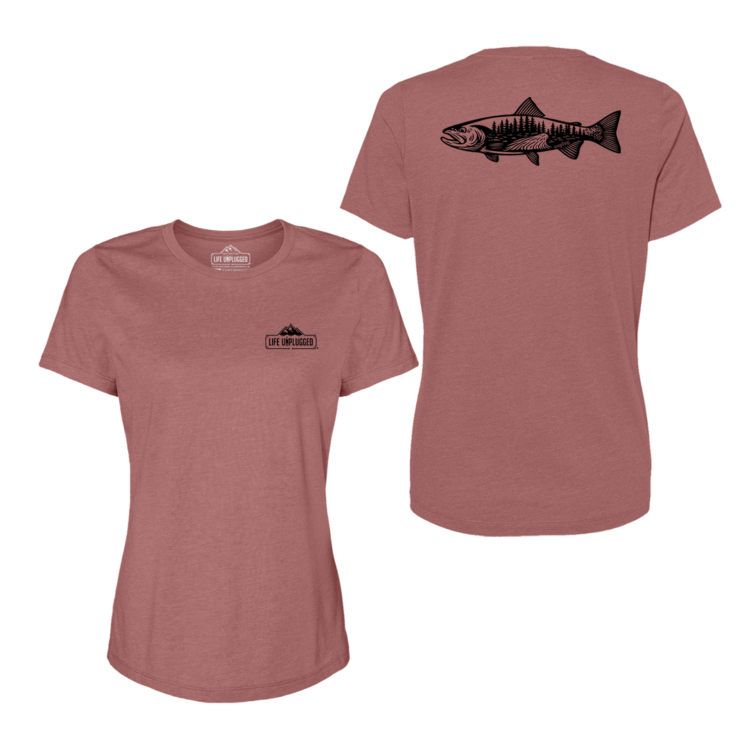 WOODLAND TROUT Women's T-Shirt