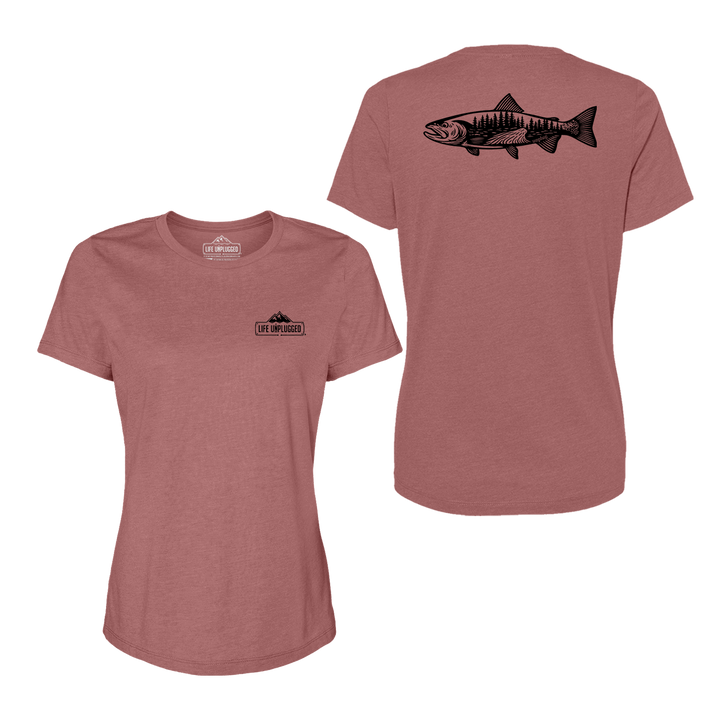 WOODLAND TROUT Women's T-Shirt