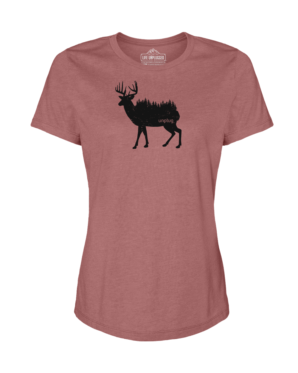 Deer In The Trees Women's T-Shirt