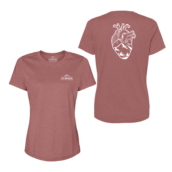 Anatomical Heart (Full Chest) Women's T-Shirt