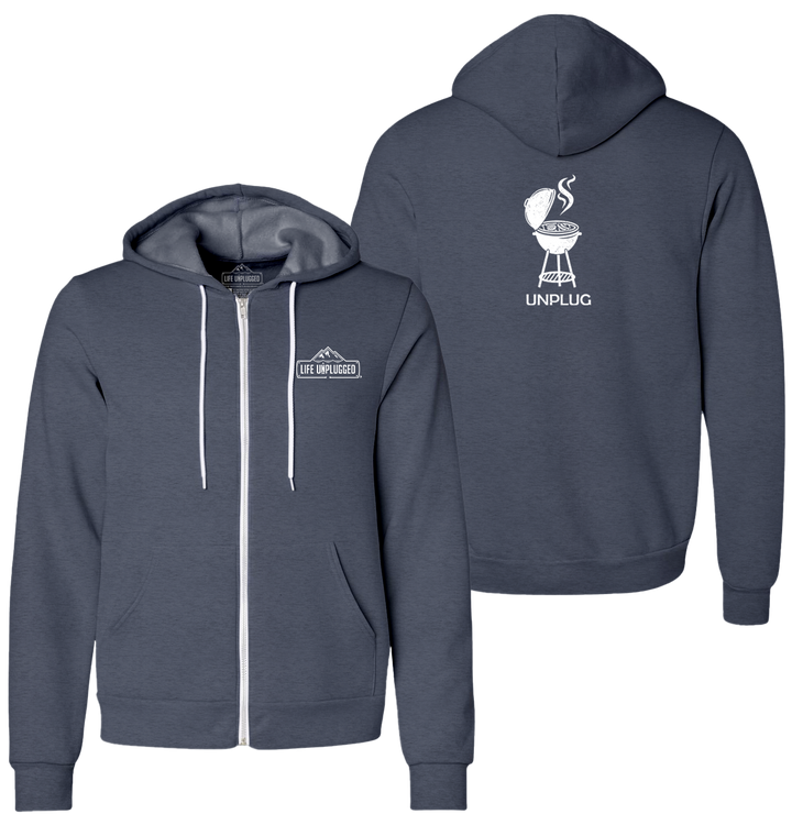 GRILLING Supersoft Midweight Zip Up Hoodie