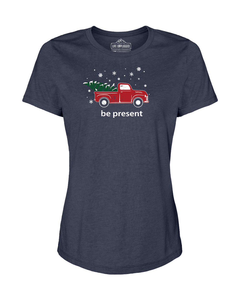 Christmas Tree Truck Women's T-Shirt