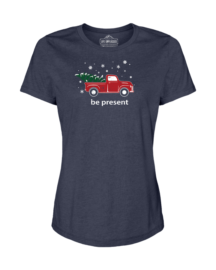 Christmas Tree Truck Women's T-Shirt