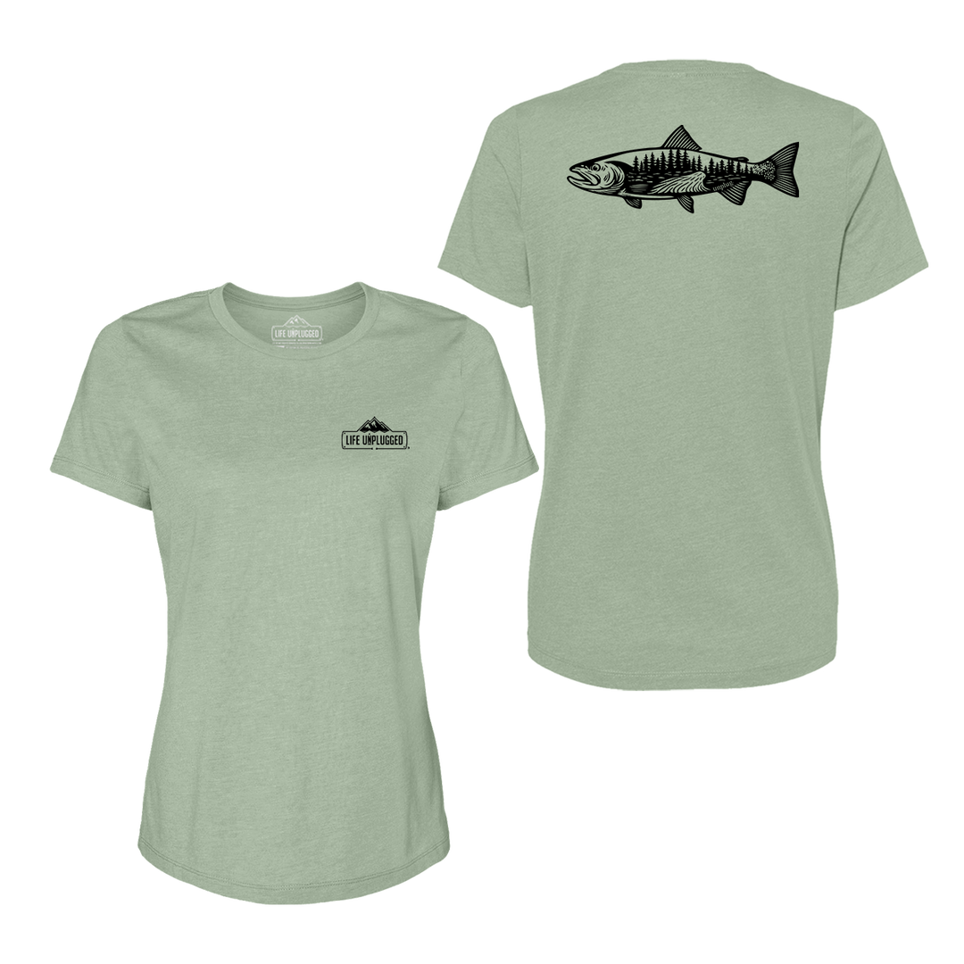 WOODLAND TROUT Women's T-Shirt